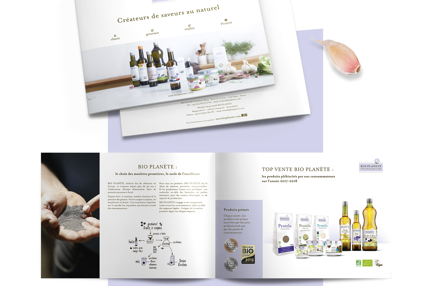 Grapefruit slice atop a pile of other slices