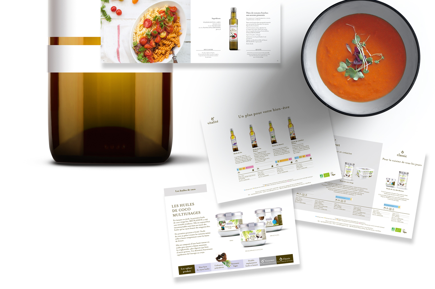 Grapefruit slice atop a pile of other slices